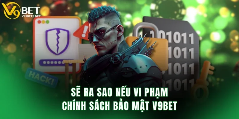 Sẽ ra sao nếu vi phạm chính sách bảo mật V9BET